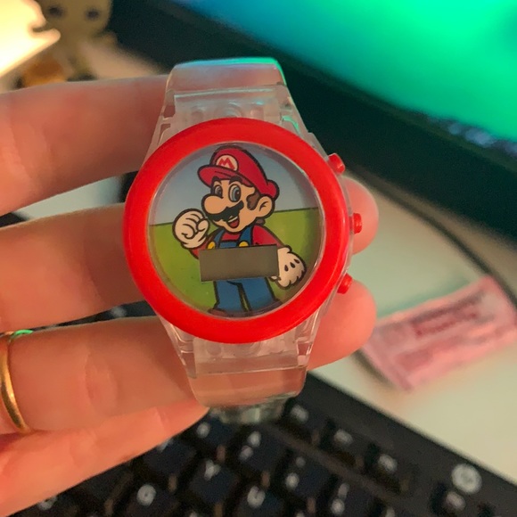 Nintendo Other - Mario wrist watch fits kids to small adult wrists